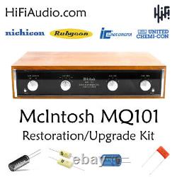 McIntosh MQ101 Equalizer rebuild restoration recap service kit fix repair
