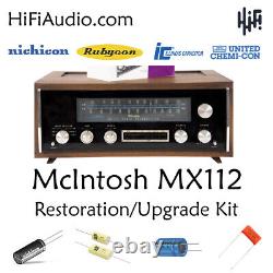 McIntosh MX112 tuner restoration recap repair service rebuild kit capacitor