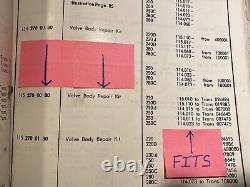 OEM Mercedes W114 W115 TRANSMISSION VALVE BODY SERVICE KIT GASKET SET 1152700080