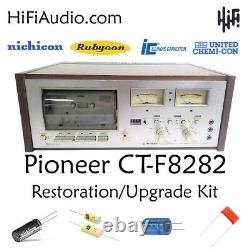 Pioneer CT-F8282 rebuild restoration recap service kit repair capacitor