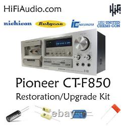 Pioneer CT-F850 rebuild restoration recap service kit repair capacitor diode