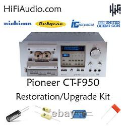 Pioneer CT-F950 deck rebuild restoration recap service kit repair capacitor