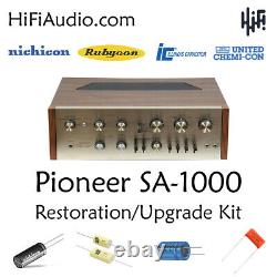 Pioneer SA-1000 rebuild restoration recap service kit fix repair capacitor