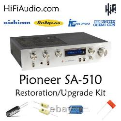 Pioneer SA-510 rebuild restoration recap service kit fix repair capacitor