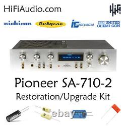 Pioneer SA-710-2 rebuild restoration recap service kit fix repair capacitor