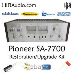 Pioneer SA-7700 rebuild restoration recap service kit repair capacitor