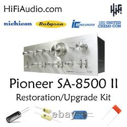 Pioneer SA-8500 II rebuild restoration recap service kit repair capacitor