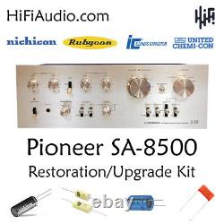 Pioneer SA-8500 rebuild restoration recap service kit repair capacitor