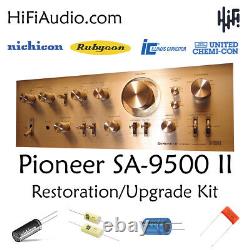 Pioneer SA- 9500 II rebuild restoration recap service kit fix repair capacitor