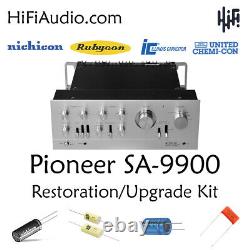 Pioneer SA-9900 rebuild restoration recap service kit fix repair capacitor
