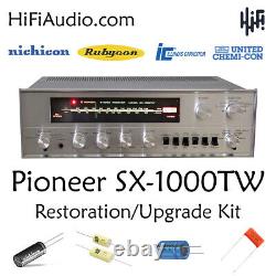 Pioneer SX-1000TW rebuild restoration recap service capacitor kit fix repair