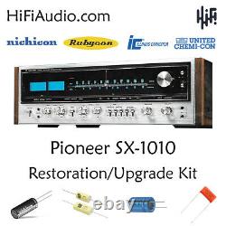Pioneer SX-1010 FULL rebuild restoration recap service kit fix repair capacitor