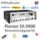 Pioneer SX-3900 rebuild restoration recap service kit repair filter capacitor