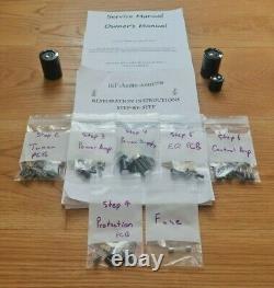 Pioneer SX-838 rebuild restoration recap service kit repair filter capacitor