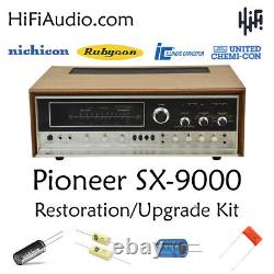Pioneer SX-9000 rebuild restoration recap service kit repair filter capacitor