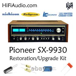 Pioneer SX-9930 rebuild restoration recap service kit repair filter capacitor