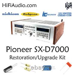 Pioneer SX-D7000 rebuild restoration recap service kit repair filter capacitor