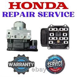 REPAIR SERVICE? 2008 2017 Honda Accord CIVIC PILOT VSA ABS Brake Module