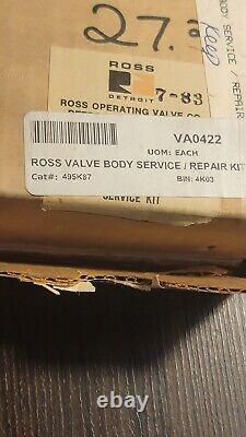 Ross 495k87 Valve Body Service / Repair Kit Va0422 New Frees Ship Loc R1