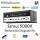 Sansui 5000x rebuild service restoration kit repair filter capacitor