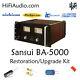Sansui BA-5000 rebuild restoration recap service kit fix repair capacitor