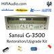 Sansui G3500 rebuild restoration recap service kit fix repair capacitor