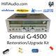 Sansui G4500 rebuild restoration recap service kit fix repair capacitor