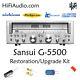 Sansui G5500 rebuild restoration recap service kit fix repair filter capacitor