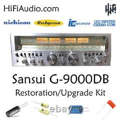 Sansui G9000 DB rebuild restoration recap service kit fix repair capacitor