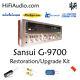 Sansui G9700 rebuild restoration recap service kit repair filter capacitor