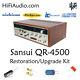 Sansui QR-4500 rebuild restoration recap service kit fix repair filter capacitor