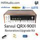 Sansui QRX-9001 rebuild restoration recap service kit repair filter capacitor