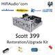 Scott 399 receiver tuner restoration repair service rebuild kit capacitor