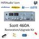 Scott 460A amp capacitor restoration recap repair service rebuild kit fix