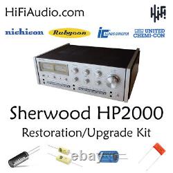 Sherwood HP2000 restoration recap repair service rebuild kit filter capacitor