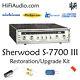 Sherwood S7700 III restoration recap repair service rebuild kit capacitor