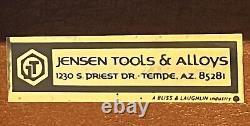 Vintage Jensen Tools Electronics Field Service Tool Kit