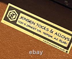 Vintage Jensen Tools Electronics Field Service Tool Kit