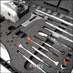 Watchmakers Master Service Tool Case Kit 7815 Bracelet Screwdriver Watch Repair
