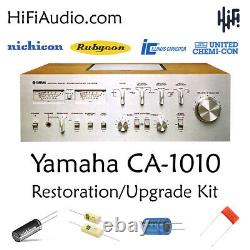Yamaha CA-1010 rebuild restoration recap service kit repair filter capacitor