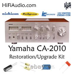 Yamaha CA-2010 rebuild restoration recap service kit repair filter capacitor