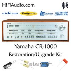 Yamaha CR-1000 receiver rebuild restoration recap service kit repair capacitor