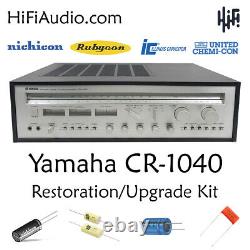 Yamaha CR-1040 rebuild restoration recap service kit fix repair capacitor