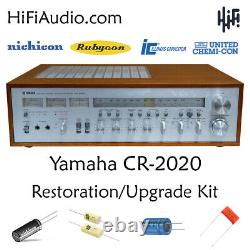 Yamaha CR-2020 rebuild restoration recap service kit repair filter capacitor