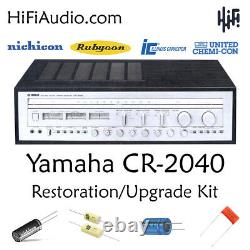 Yamaha CR-2040 rebuild restoration recap service kit repair filter capacitor