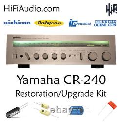 Yamaha CR-240 capacitor rebuild restoration recap service kit repair