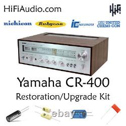 Yamaha CR-400 rebuild restoration recap service kit fix repair filter capacitor