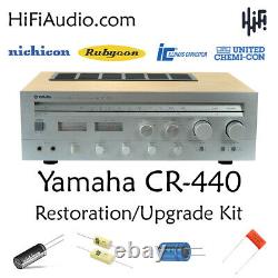 Yamaha CR-440 rebuild restoration recap service kit fix repair capacitor