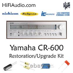 Yamaha CR-600 rebuild restoration recap service kit fix repair capacitor
