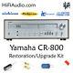 Yamaha CR-800 rebuild restoration recap service kit fix repair filter capacitor